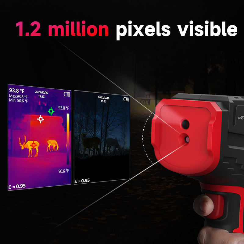 Câmera Térmica Portátil Indust - Nf 521 Thermal Imaging Camera avaliação e preço