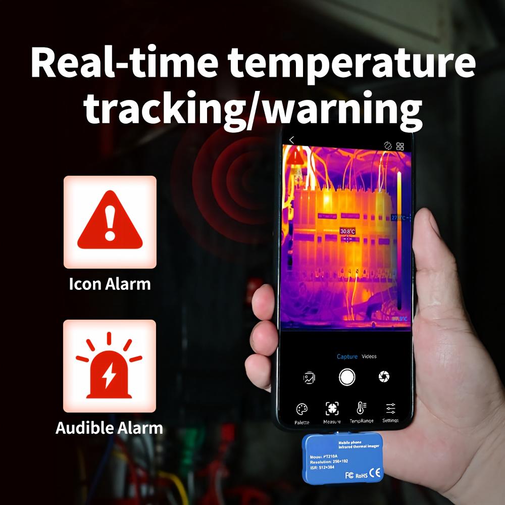Câmera termográfica para Andro - Thermal Imaging Camera 256X192 avaliação e preço