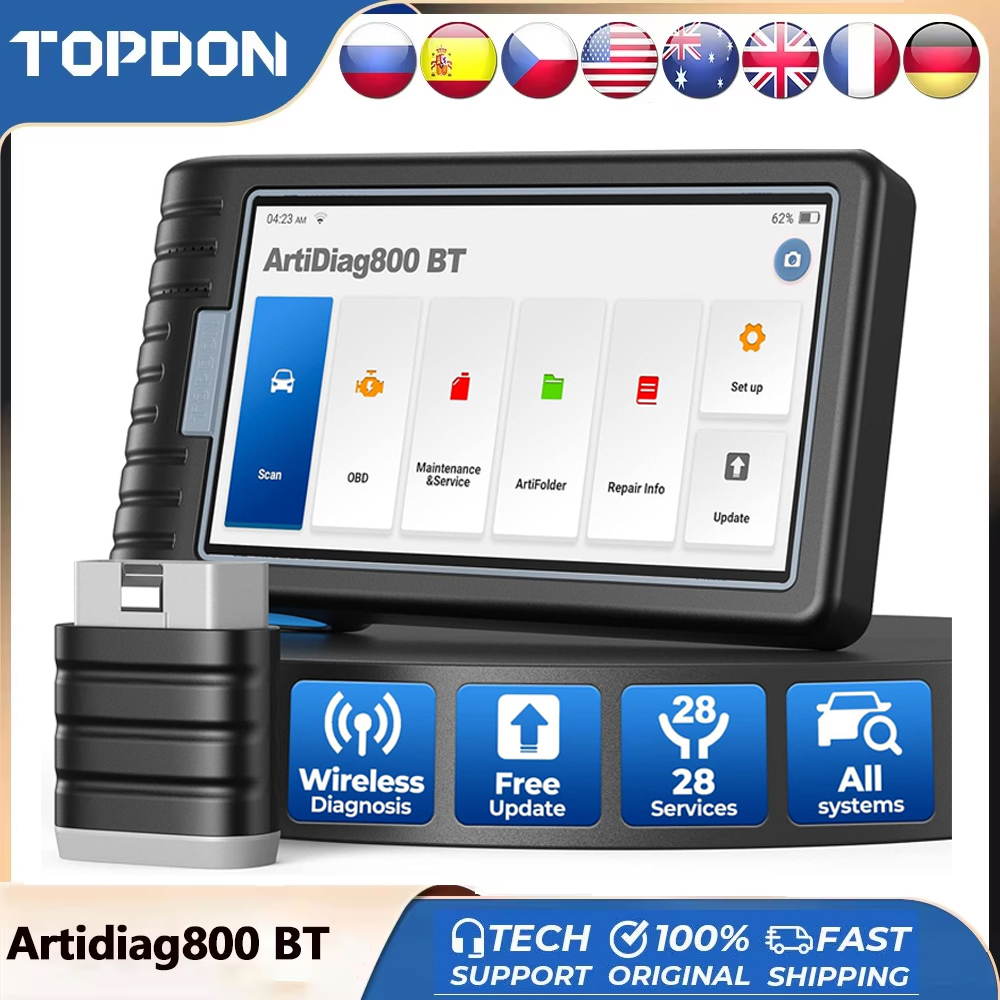 TOPDON ArtiDiag800 BT Ferramen - Topdon Tc001 Thermal Camera avaliação e preço