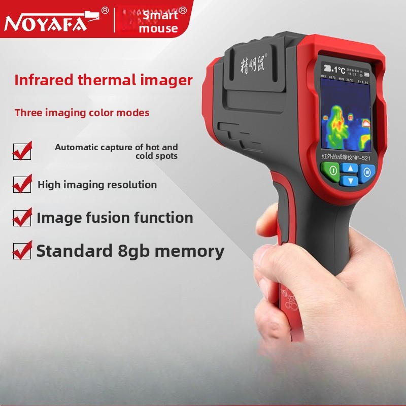 NF‑521: Câmera termográfica in - Nf 521 Thermal Imaging Camera avaliação e preço