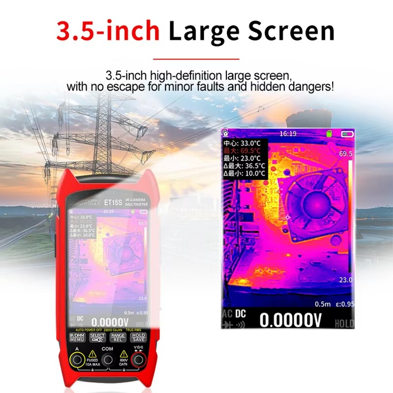 Multímetro com Imagem Térmica  - Thermal Imager Pcb Repair avaliação e preço
